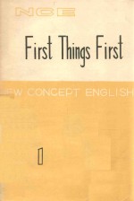 NEW CONCEPT ENGLISH FIRST THINGS FIRST RECORDED DRILLS:TAPESCRIPT