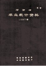 河南省农业统计资料  1987