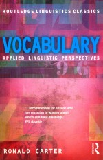 Vocabulary : applied linguistic perspectives