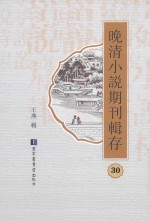 晚清小说期刊辑存  第30册