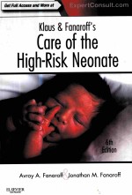 KLAUS & FANAROFF'S CARE OF THE HIGH-RISK NEONATE 6TH EDITION