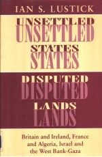 UNSETTLED STATES DISPUTED LANDS