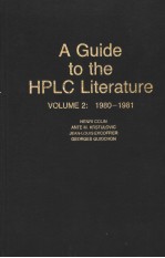 A Guide to the HPLC Literature