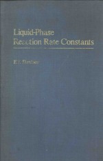 Liquid-phase reaction rate constants