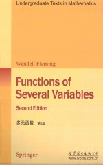 FUNCTIONS OF SEVERAL VARIABLES  2ND EDITION