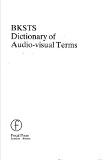 BKSTS Dictionary of Audio-visual Terms