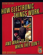 HOW ELECTRINIC THINGS WORK AND WHAT TO DO WHEN THEY DON'T