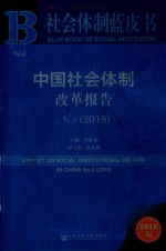 2018社会体制蓝皮书  中国社会体制改革报告  No.6  2018版