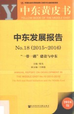 中东发展报告  18  2015-2016  “一带一路”建设与中东