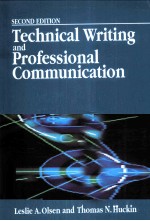 TECHNICAL WRITIONG AND PROFESSIONAL COMMUNICATION