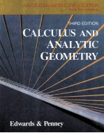 CALCULUS AND ANALYTIC THIRD EDITION