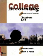 COLLEGE ACCOUNTING SECOND REVISED EDITION CHAPTERS 1-29