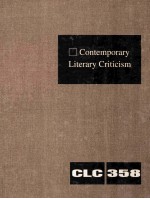 contemporary literary criticism  volume 358