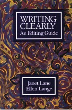 WRITING CLEARLY AN EDITING GUIDE