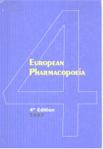 EUROPEAN PHARMACOPOEIA  Fourth Edition