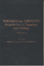 THEORETICAL CHEMISTRY Periodicities in Chemistry and Biology VOLUME 4