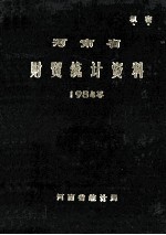 河南省财贸统计资料  1984年