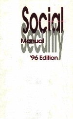 SOCIAL SECURITY MANUAL 96 EDITION