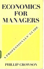 ECONOMICS FOR MANAGERS