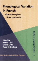 phonological variation in frenchillustrations from three continents