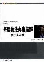 基层执法办案精解  2012年续