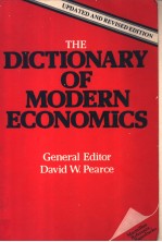 THE DICTIONARY OF MODERN ECONOMICS