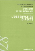 l'observation directesous la direction de francois de singly  3e édition refondue