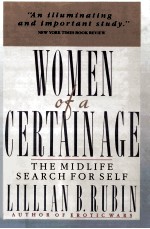 WOMEN OFA CERTAINAGE THE MIDLIFE SEARCH FOR SELD