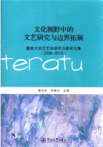 文化视野中的文艺研究与边界拓展  暨南大学文艺学研究与教学文集  2006-2015