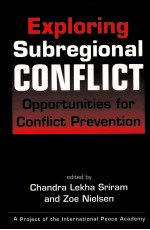 EXPLORING SUBREGIONAL CONFLICT OPPORTUNITIES FOR CONFLICT PREVENTION