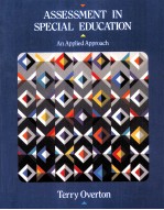 ASSESSMENT IN SPECIAL EDUCATION AN APPLIED APPROACH