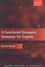 a functional discourse grammar for english