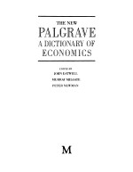 THE NEW PALGRAVE A DICTIONARY OF ECONOMICS Volume 4