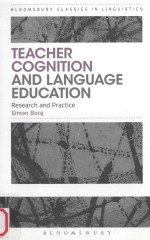 teacher cognition and language educationresearch and practice