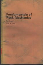 FUNDAMENTALS OF ROCK MECHANICS