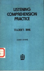 LISTENING COMPREHENSION PRACTICE TEACHER'S BOOK