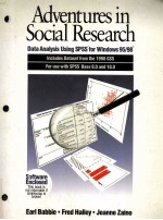 ADVENTURES IN SOCIAL:DATA ANALYSIS USING SPSS FOR WINDOWS 95/98