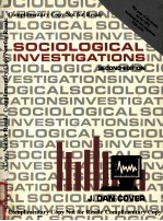 SOCIOLOGICAL INVESTIGATIONS SECOND EDITION