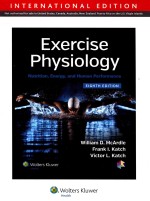 EXERCISE PHYSIOLOGY  NUTRITION