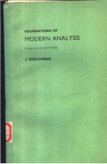 FOUNDATIONS OF MODERN ANALYSIS