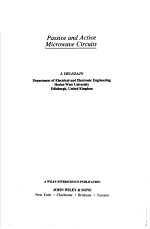 Passive and Active Microwave Circuits