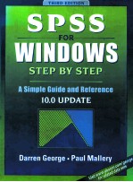 SPSS FOR WINDOWS STEP BY STEP:A SIMPLE GUIDE AND REFERENCE 10.0 UPDATE THIRD EDITION