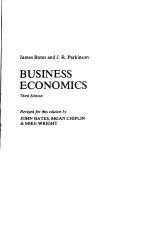 BUSINESS ECONOMICS (Third Edition)