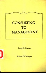 CONSULTING TO MANAGEMENT