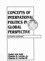 CONCEPTS OF INTERNATIONAL POLITICS IN GLOBAL PERSPECTIVE