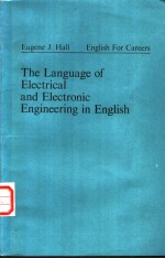 The Language of Electrical and Electronic Engineering in English