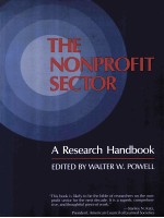 THE NONPROFIT SECTOR:A RESEARCH HANDBOOK