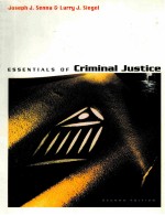 ESSENTIALS OF CRIMINAL JUSTICE SECOND EDITION