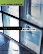 INSTRUCTOR'S ANNOTATED EDITION BEGINNING ALGEBRA WITH APPLICATION SIXTH EDITION