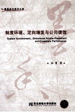 制度环境、定向增发与公司绩效